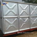 Galvanized Water Tank 500m3 galvanized steel GI square sectional water tanks fire water tank Supplier